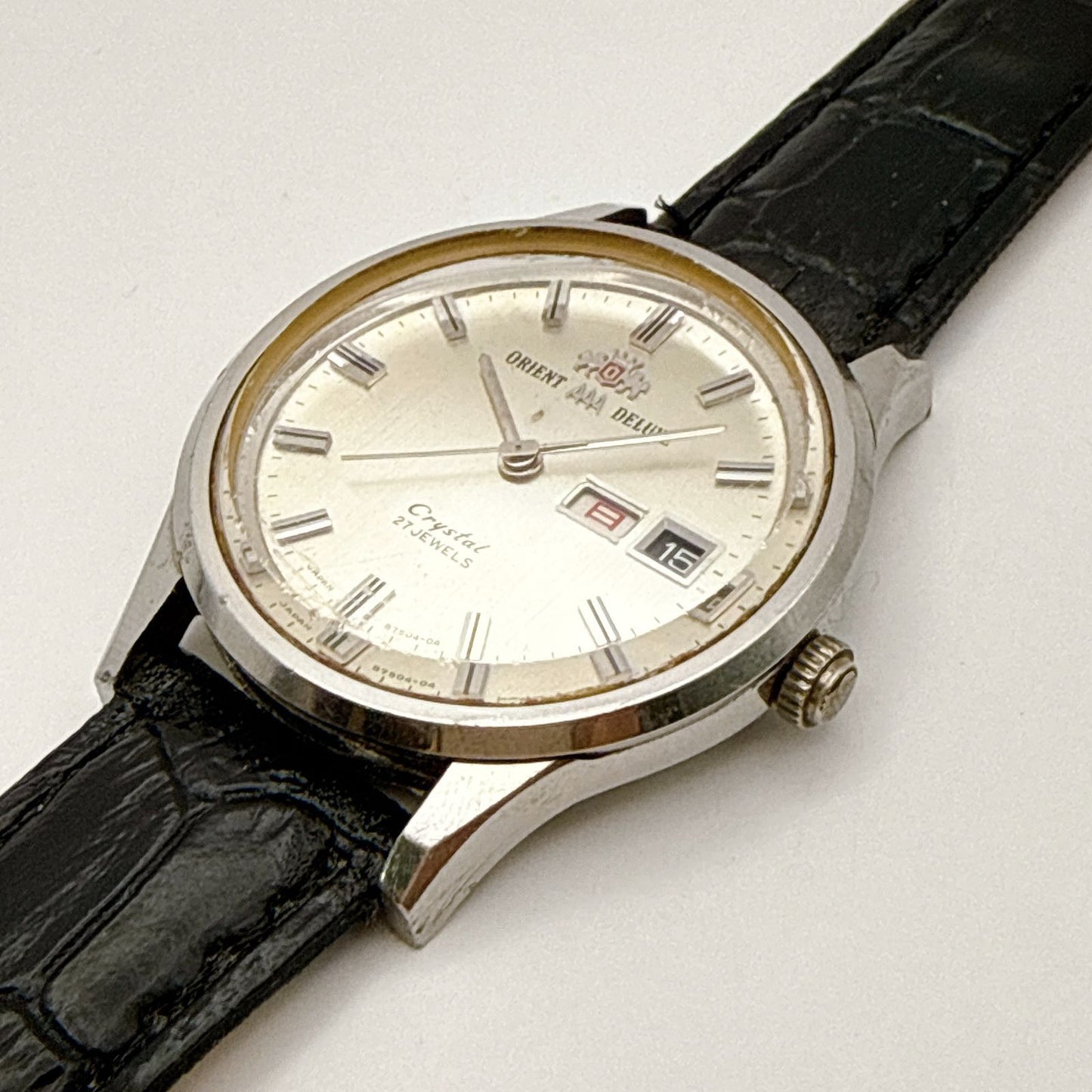 ORIENT AAA DELUX Crystal 27 JEWELS Automatic Men's Watch — Japanese