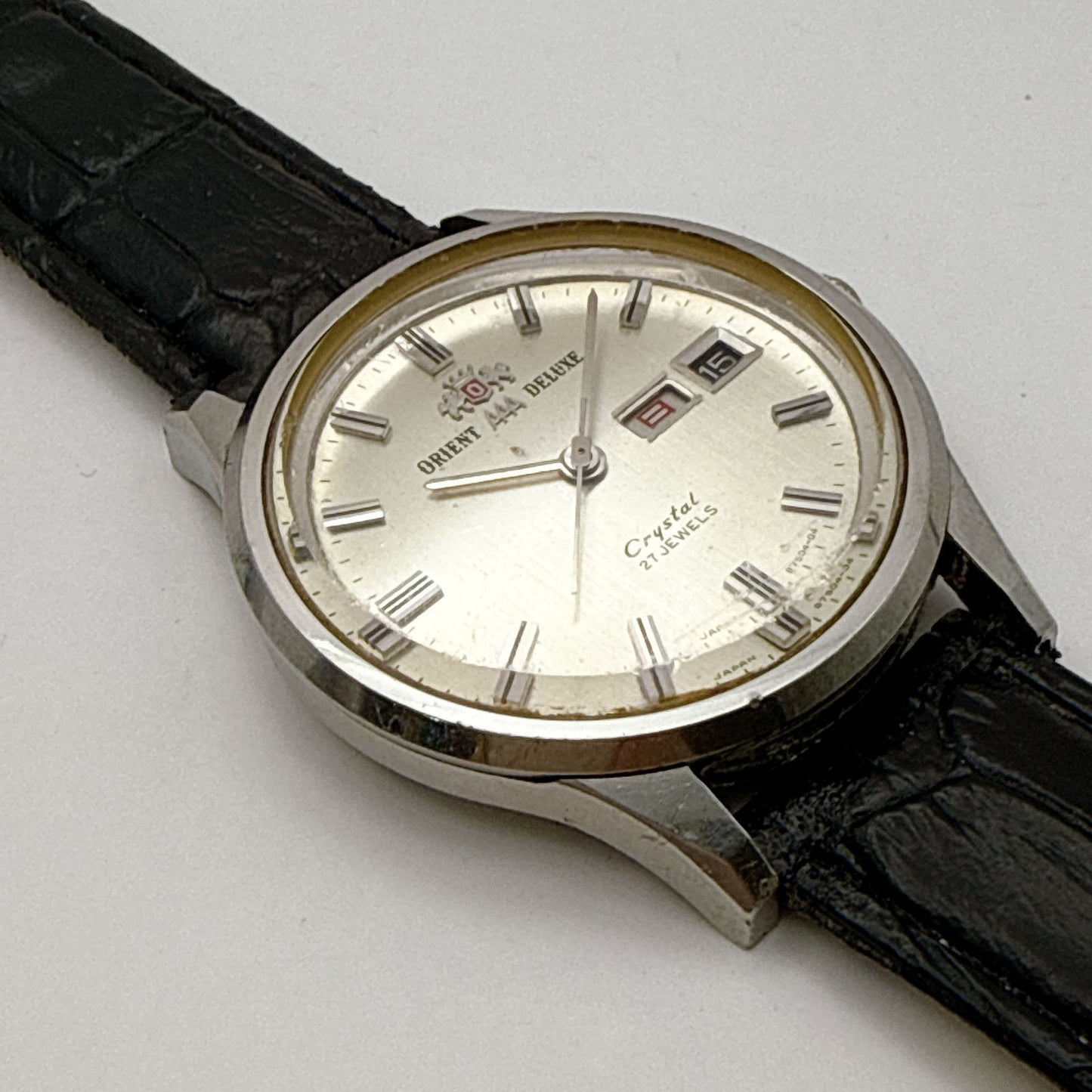 ORIENT AAA DELUX Crystal 27 JEWELS Automatic Men's Watch — Japanese
