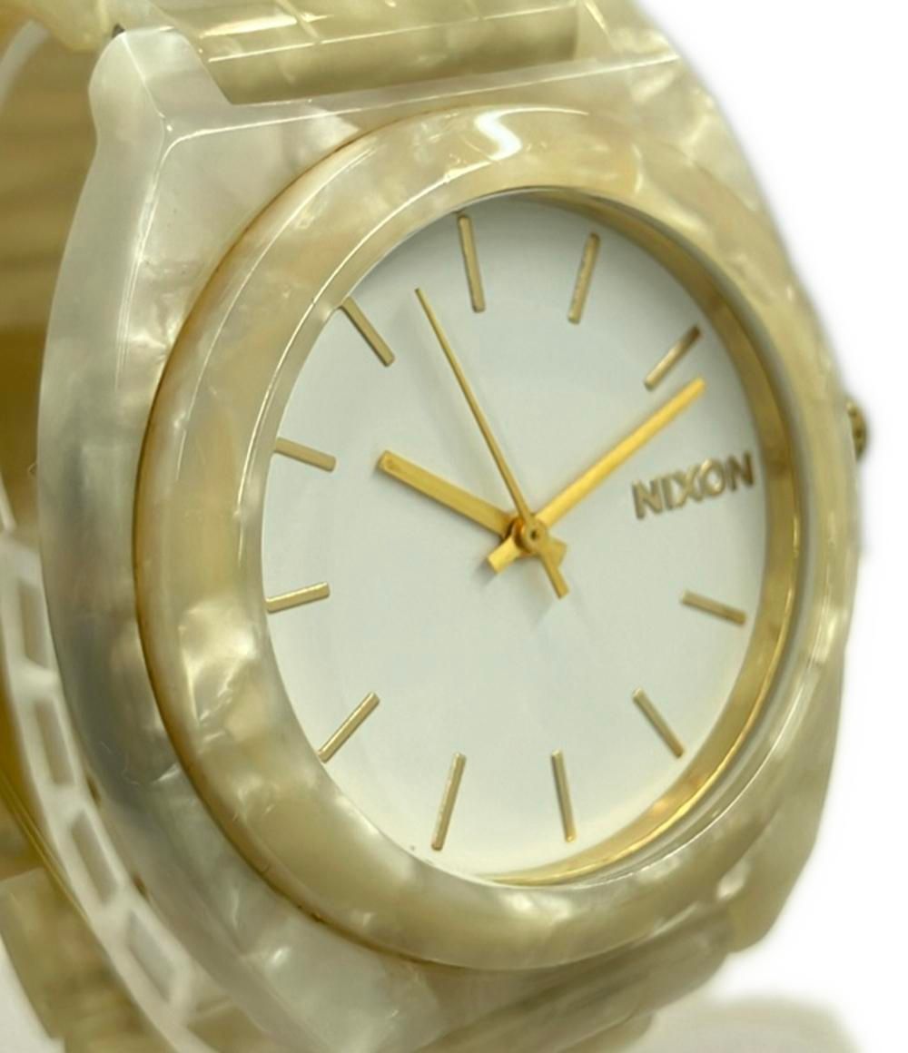 NIXON TIME TELLER ACETATE A327-2031 Quartz Men's Watch — Japanese
