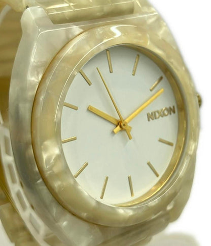 NIXON TIME TELLER ACETATE A327-2031 Quartz Men's Watch — Japanese