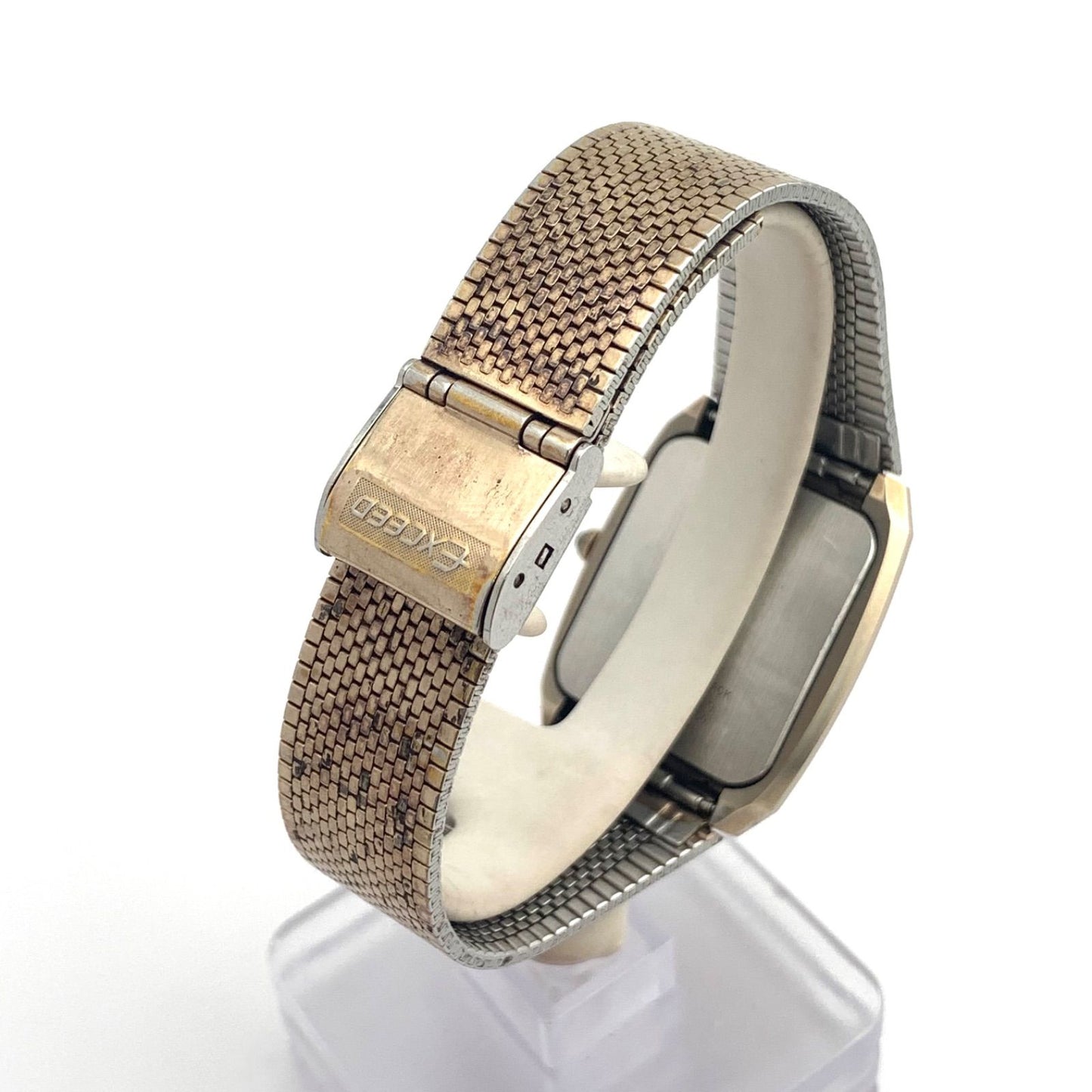 Midtown CITIZEN EXCEED 46-6123 gold quartz watch with stainless steel back and classic design