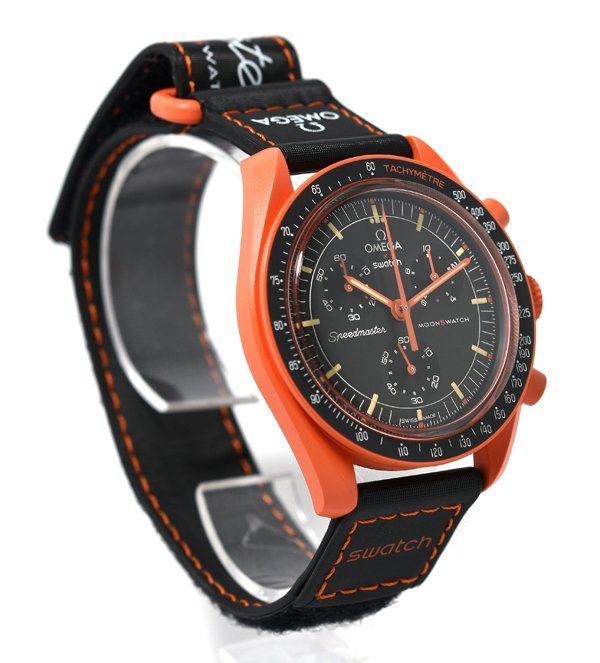 swatch MISSION ON EARTH LAVA SO33O100 Quartz Men's — Japanese