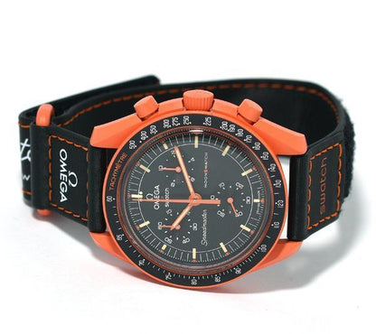 swatch MISSION ON EARTH LAVA SO33O100 Quartz Men's — Japanese