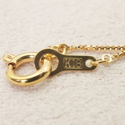 Agaat K18 necklace pendant with 0.05ct black diamond displayed on white background
