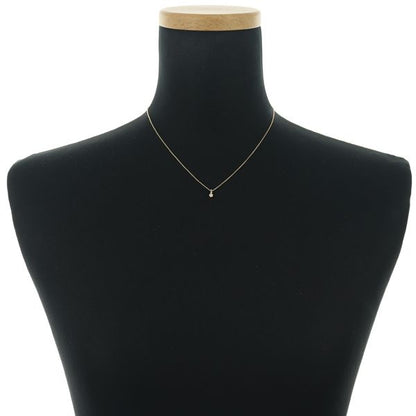 Law Necklace with 0.02ct diamond in 10K yellow gold on a 36-40cm chain
