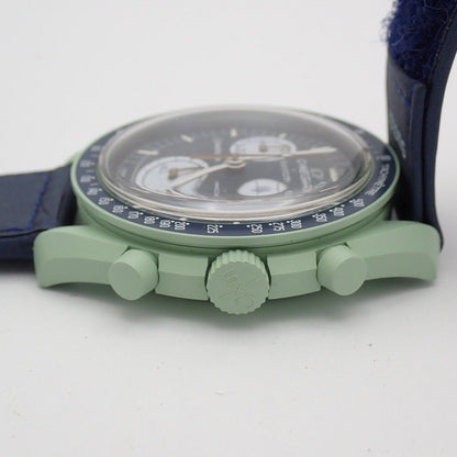 swatch OMEGA × Swatch Mission On Earth SO33G100 Quartz Men's — Japanese