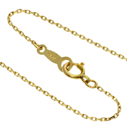 MIKIMOTO ladies pearl diamond necklace with 7.1mm pearl on 42cm K18YG gold chain