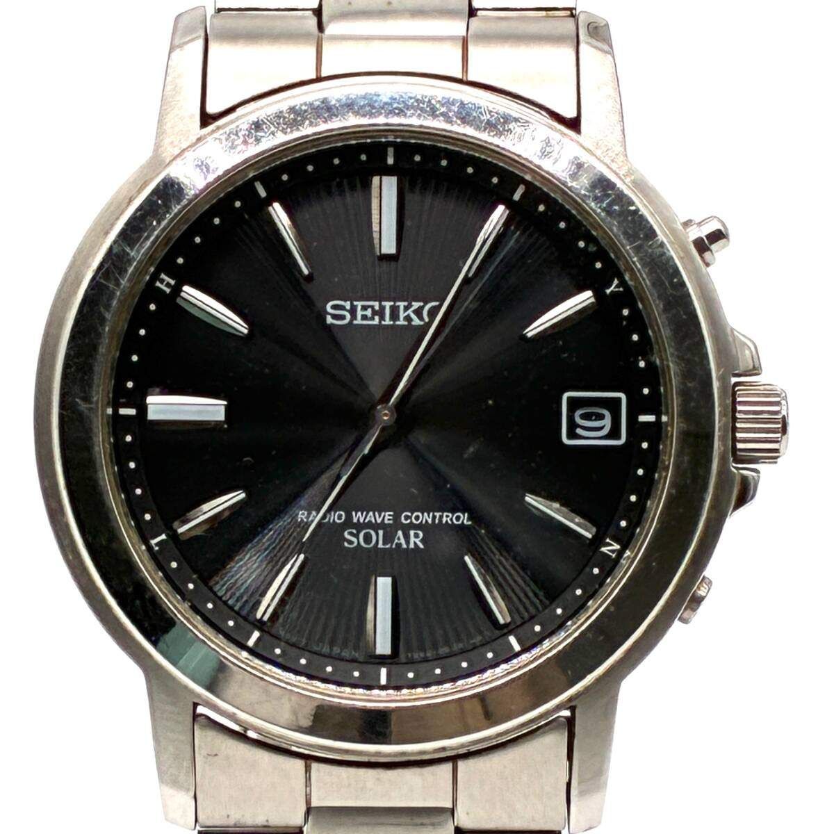 SEIKO V157-0BX0 Solar Men's Watch — Japanese