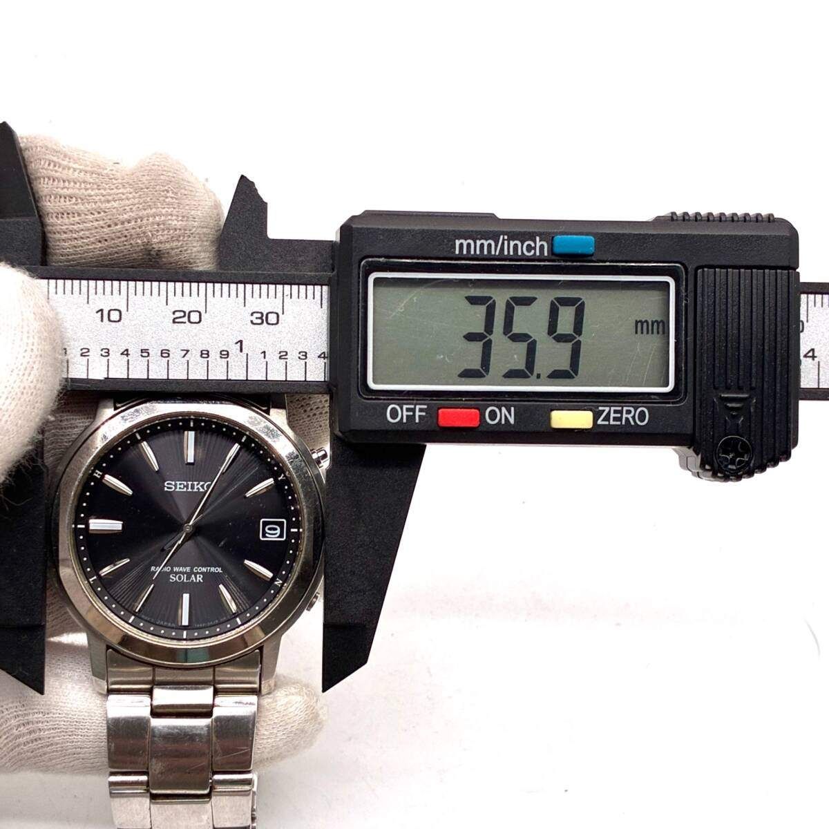 SEIKO V157-0BX0 Solar Men's Watch — Japanese