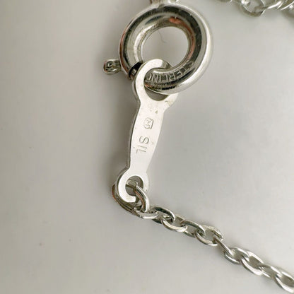 Mikimoto Butterfly necklace featuring sterling silver and 4mm pearl on a 43cm chain