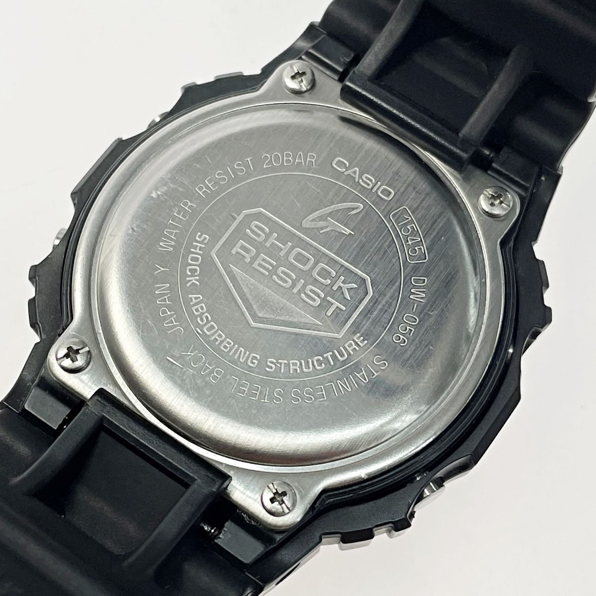 CASIO DW-5600BK-1VJF Quartz Men's Watch — Japanese