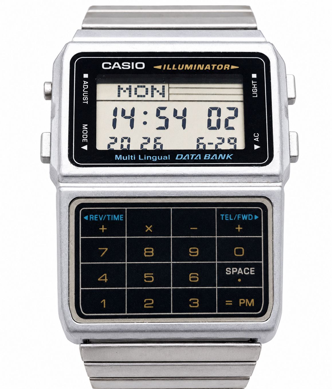 CASIO DBC-611 Digital Men's Watch — Japanese