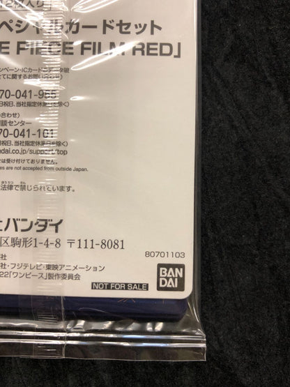 One Piece One Piece Card Game Unopened Special Card Set "ONE PIECE FILM RED" Finale Set Ut — OP01-005 — Japanese
