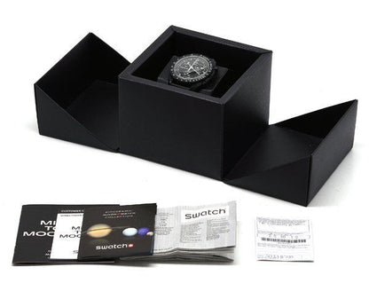 swatch MOON SO33B700 Quartz Men's — Japanese