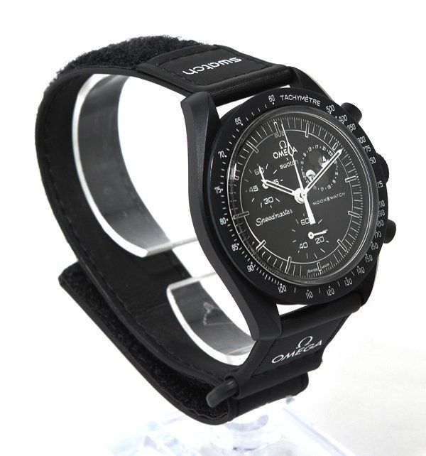 swatch MOON SO33B700 Quartz Men's — Japanese