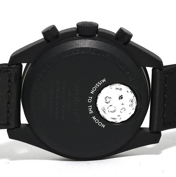 swatch MOON SO33B700 Quartz Men's — Japanese