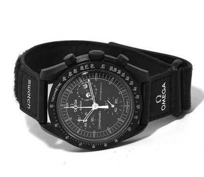 swatch MOON SO33B700 Quartz Men's — Japanese