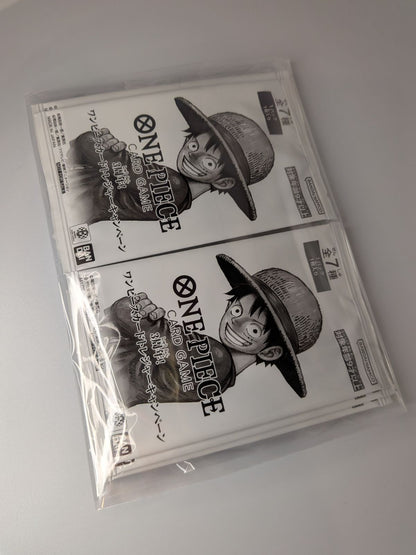 One Piece One Piece Card Game 3rd Anniversary Treasure Campaign Unopened 8 Packs — Japanese