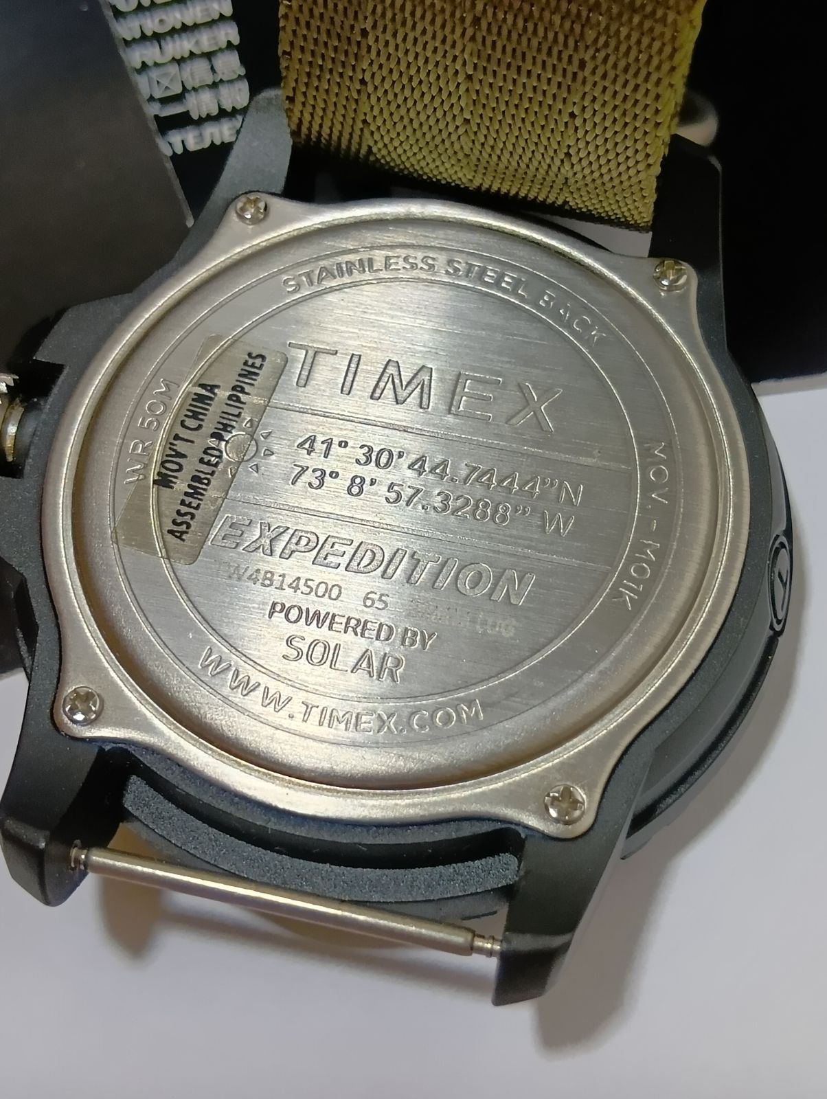 TIMEX TW4B14500 Solar Men's Watch — Japanese