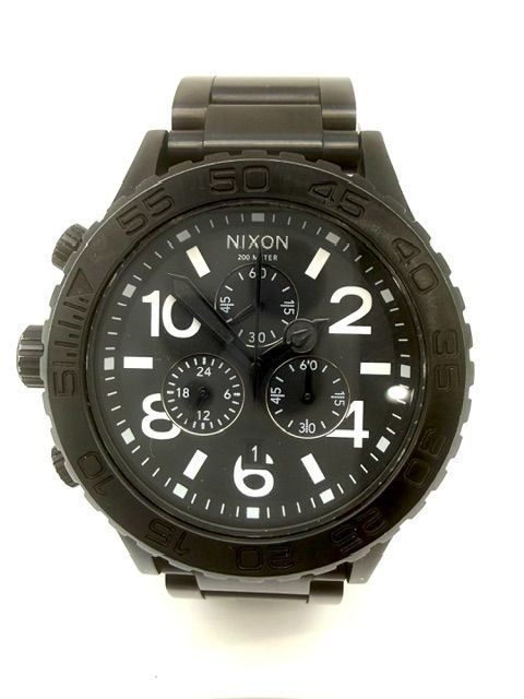NIXON 42-20 CHRONO A037-001 Quartz Men's Watch — Japanese
