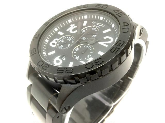 NIXON 42-20 CHRONO A037-001 Quartz Men's Watch — Japanese