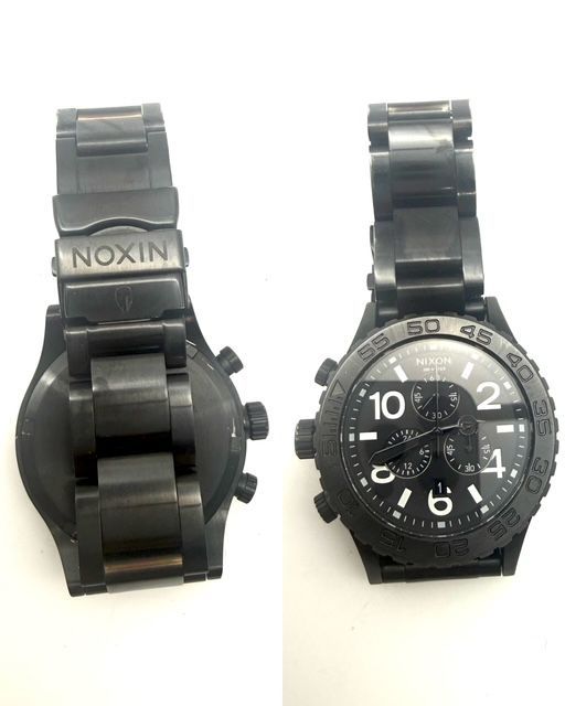 NIXON 42-20 CHRONO A037-001 Quartz Men's Watch — Japanese