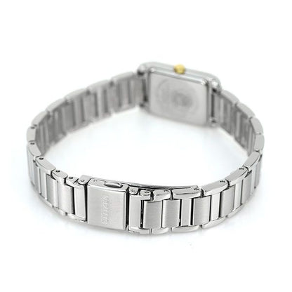 New Citizen FRA36-2432 ladies wristwatch with white dial and silver stainless steel band