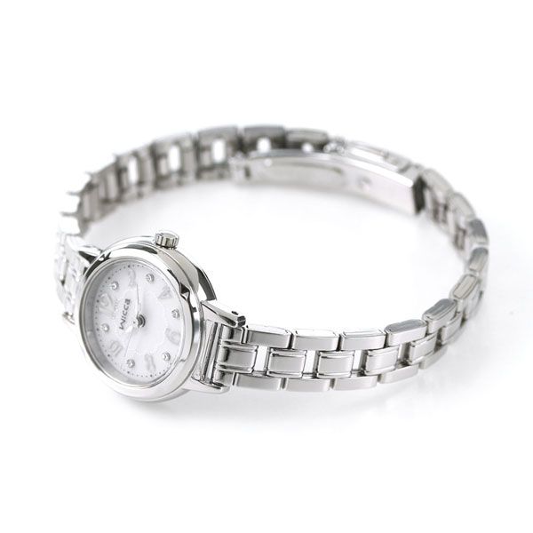 Citizen Wicca Solar Tech ladies watch KH9-914-15 with silver dial and stainless steel band