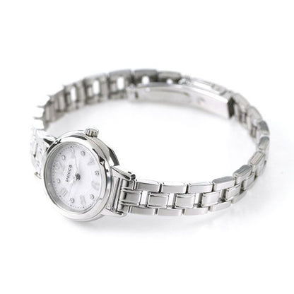 Citizen Wicca Solar Tech ladies watch KH9-914-15 with silver dial and stainless steel band