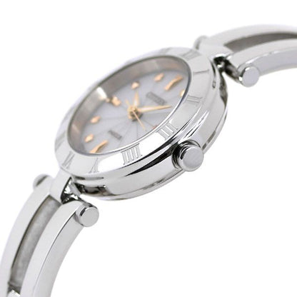 Citizen Wicca Eco-Drive ladies watch NA15-1572C with silver dial and stainless steel band