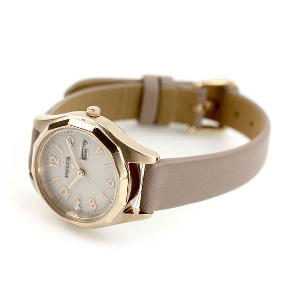 Citizen Wicca Solar-Tech Ladies Wristwatch model KH3-525-90 with solar movement and elegant design