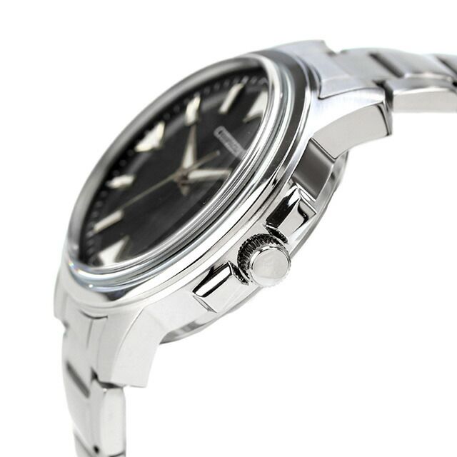 Citizen Eco-Drive BM8180-62E watch with black dial, stainless steel case and pin-style stainless steel band