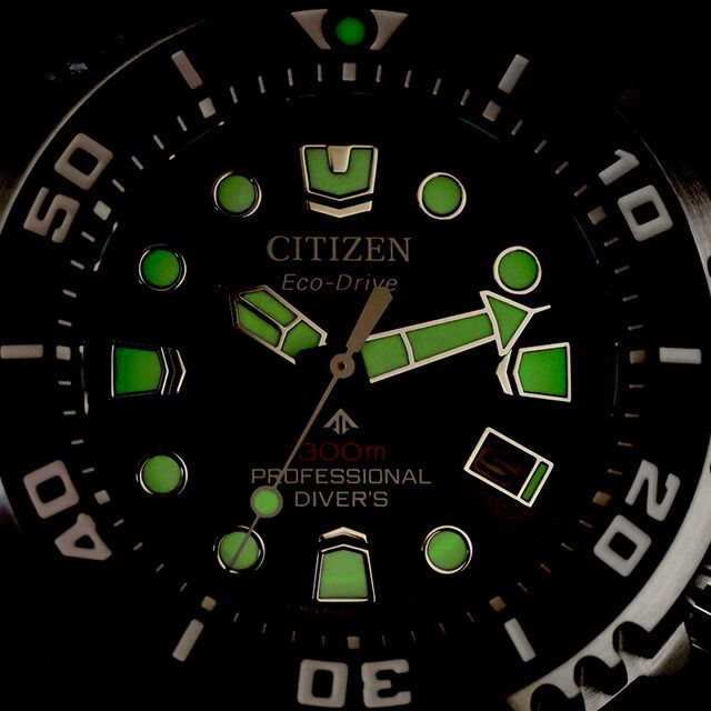 Citizen Promaster Marine Series Professional Diver 300m watch BN1024-01Z with red gradient dial and black band