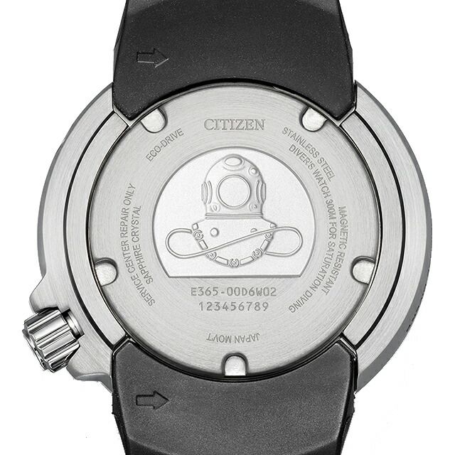 Citizen Promaster Marine Series Professional Diver 300m watch BN1024-01Z with red gradient dial and black band