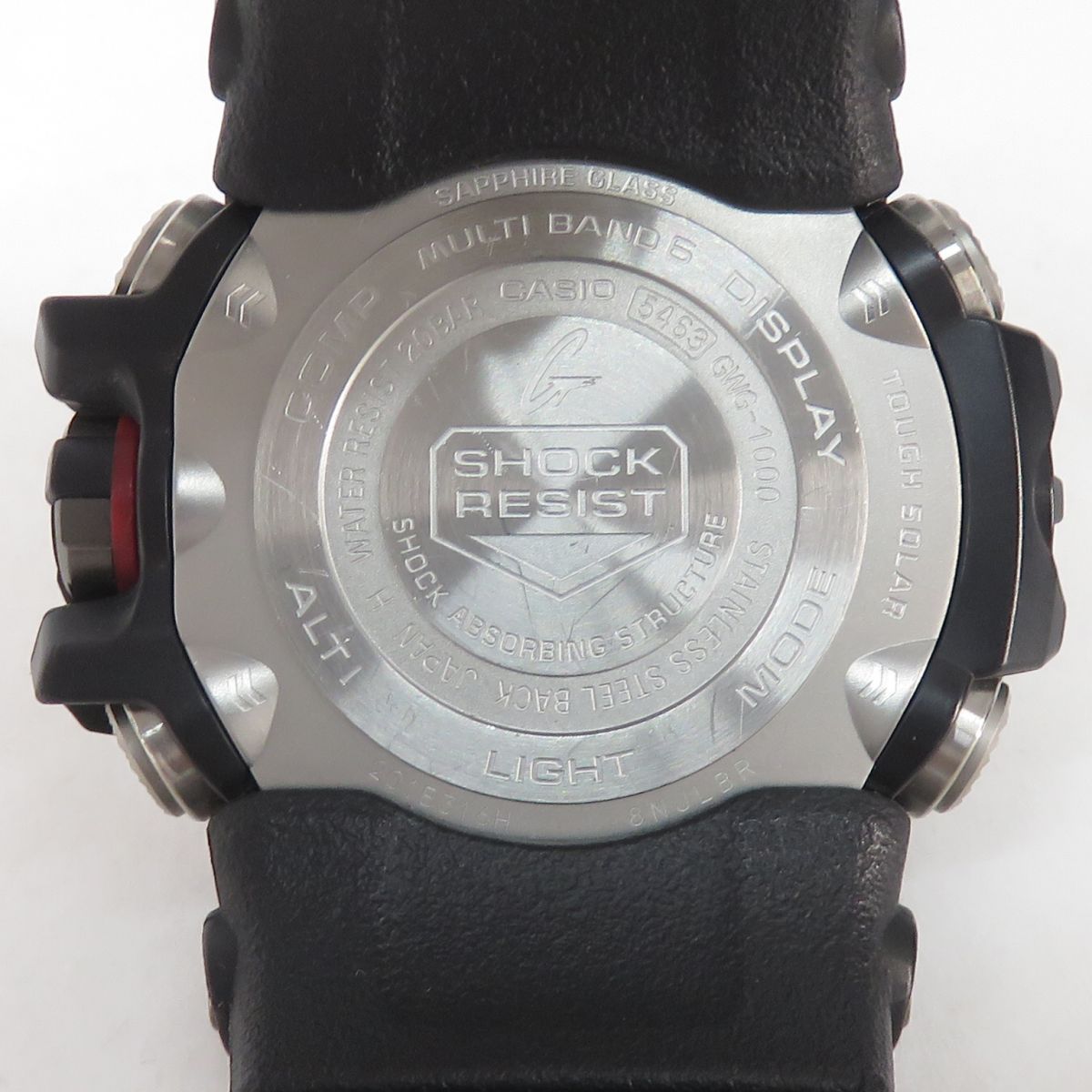 CASIO GWG-1000-1A3JF Solar Men's Watch — Japanese