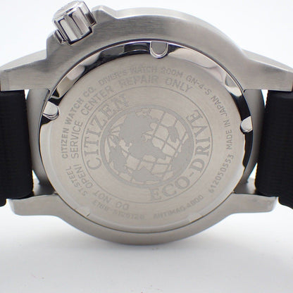 Citizen Promaster Marine BN0156-05E black dial men's watch with stainless steel case and genuine uretan band