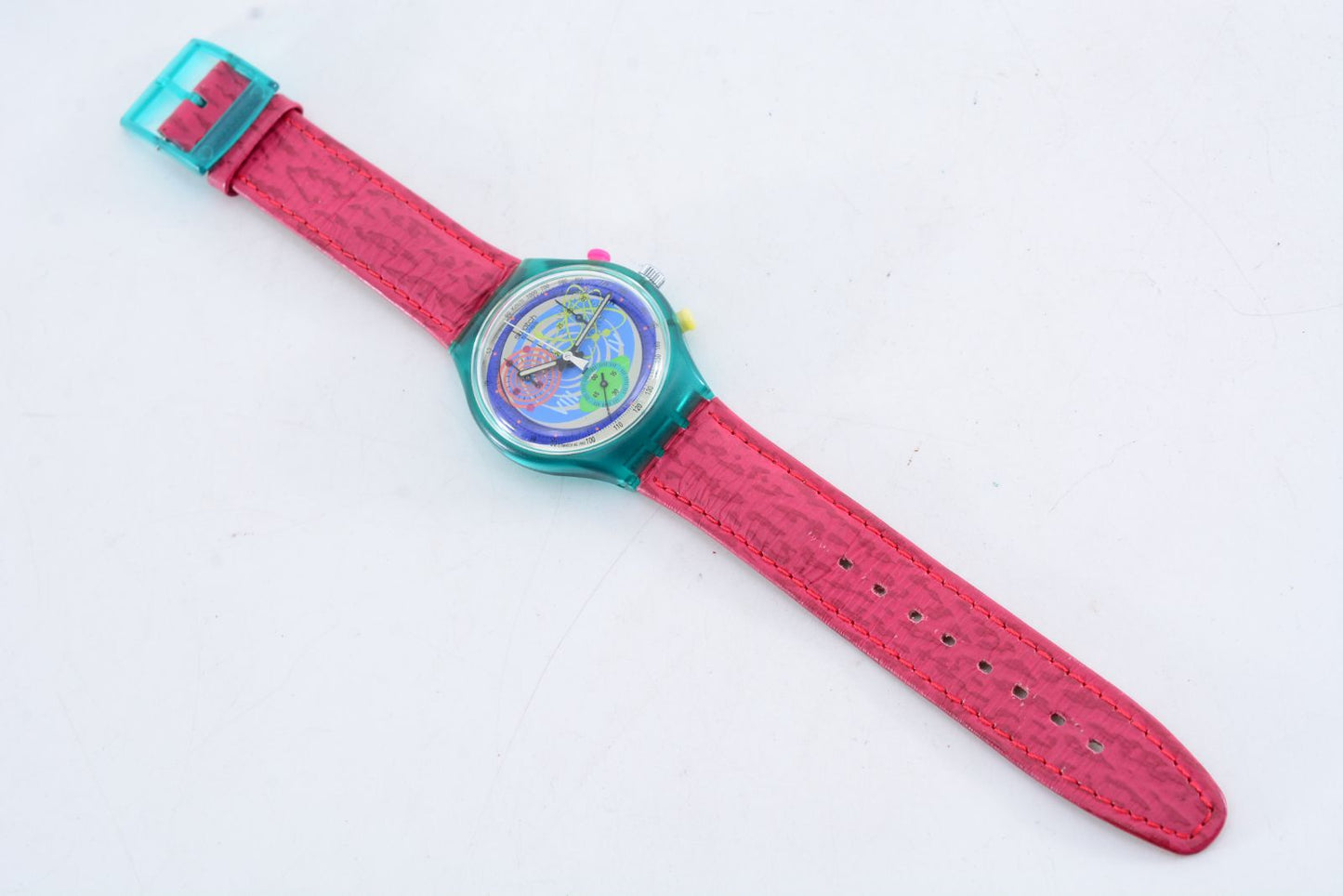 swatch Quartz Chronograph DayDate Men's — Japanese