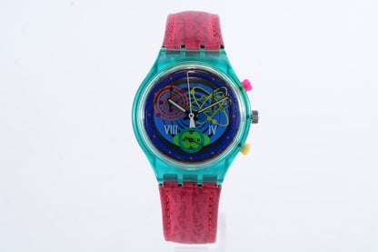 swatch Quartz Chronograph DayDate Men's — Japanese