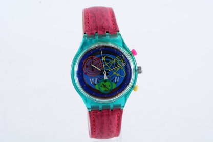 swatch Quartz Chronograph DayDate Men's — Japanese