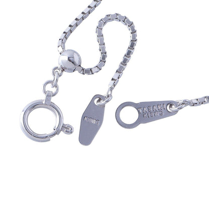 Tasaki Akoya pearl diamond necklace in 18K white gold with 7.9 mm pearl and 50 cm chain length