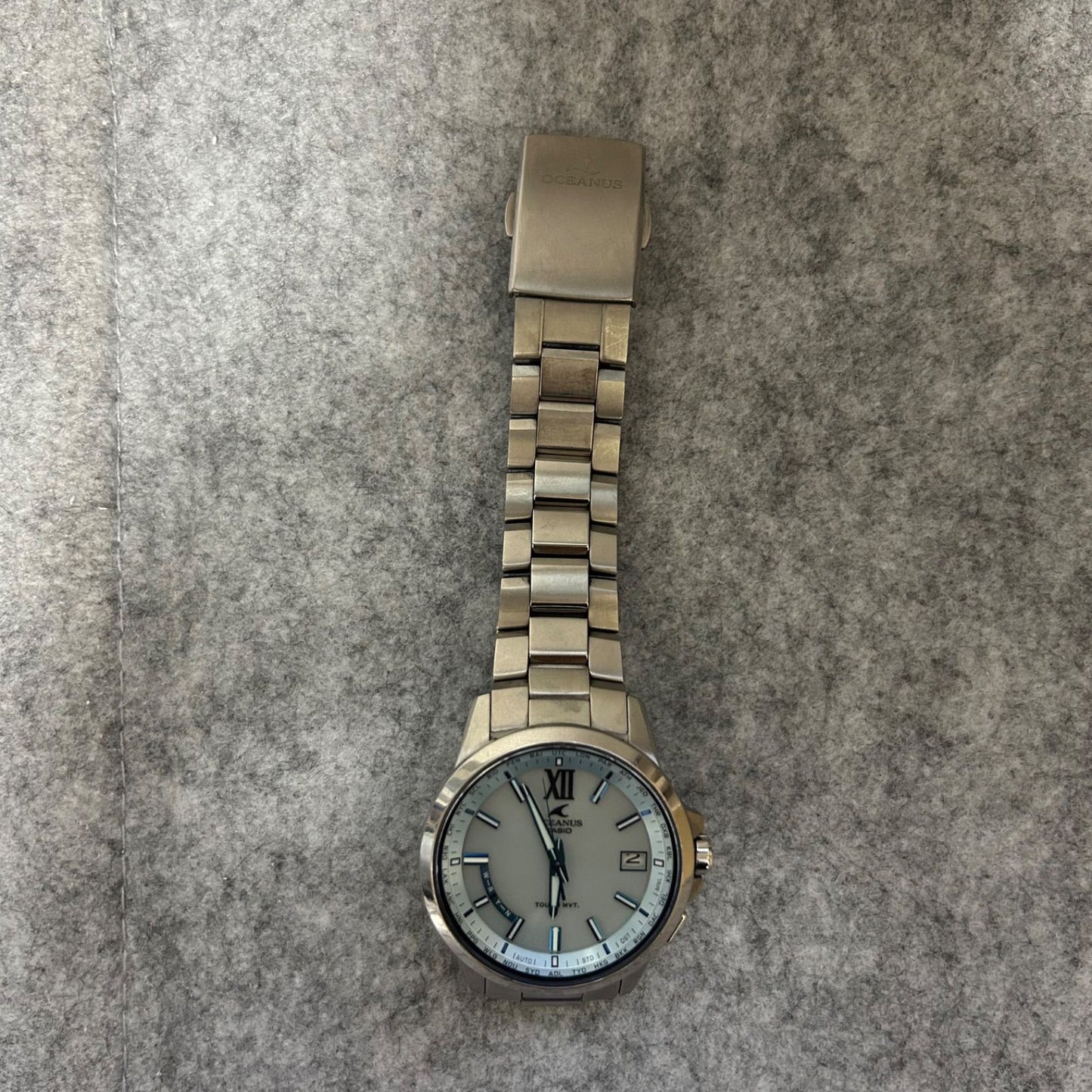 CASIO OCW-T150-2AJF Solar Men's Watch — Japanese