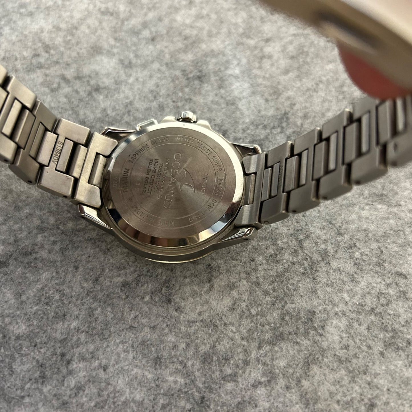 CASIO OCW-T150-2AJF Solar Men's Watch — Japanese