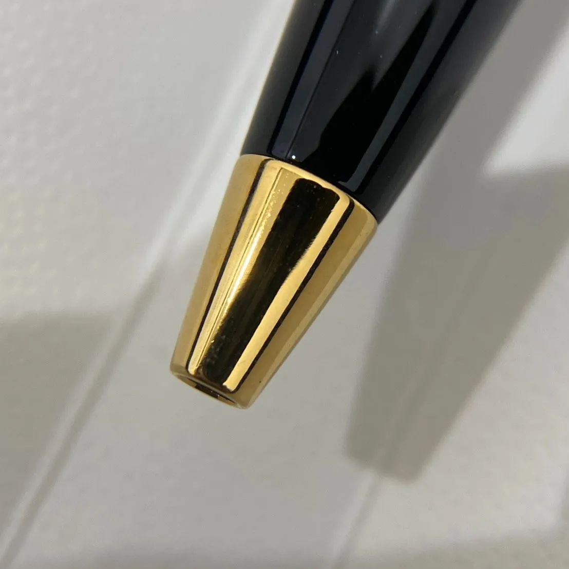 Waterman ballpoint pen in pristine condition shown with cap removed and writing tip visible