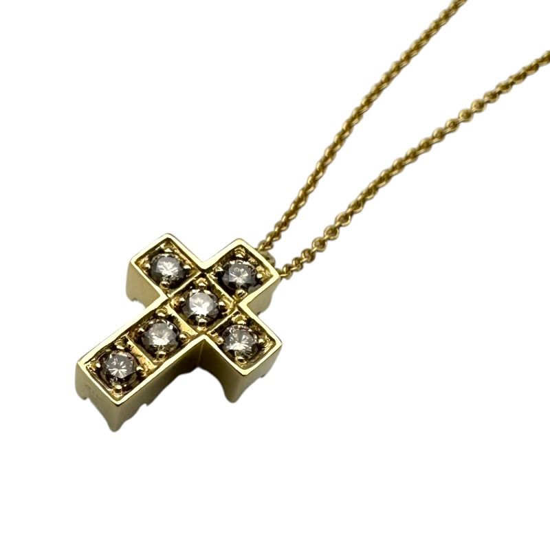 Mikimoto reversible necklace in gold K18 with diamond and pearl pendant measuring 16.9 mm by 11.5 mm