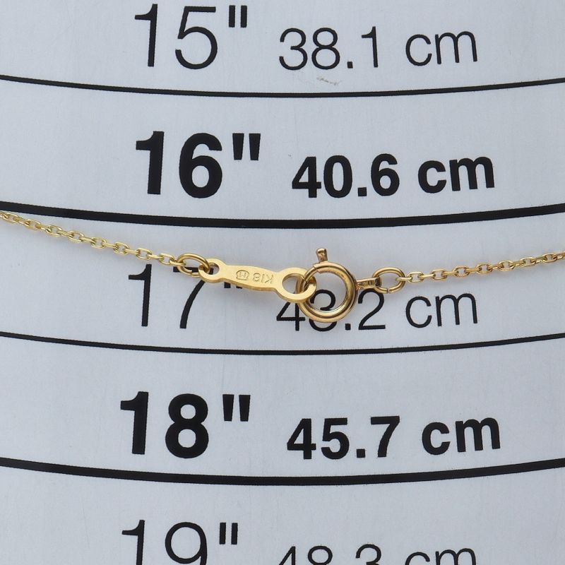 Mikimoto Pearl Diamond Necklace with about 7.0mm pearl and 42cm yellow gold chain