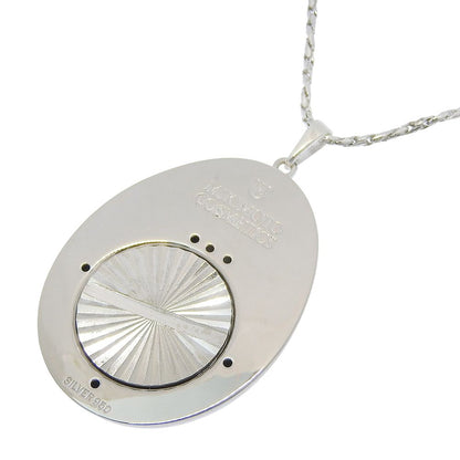 Mikimoto perfume bottle necklace made of Silver 925 weighing 20g with 62cm neck circumference