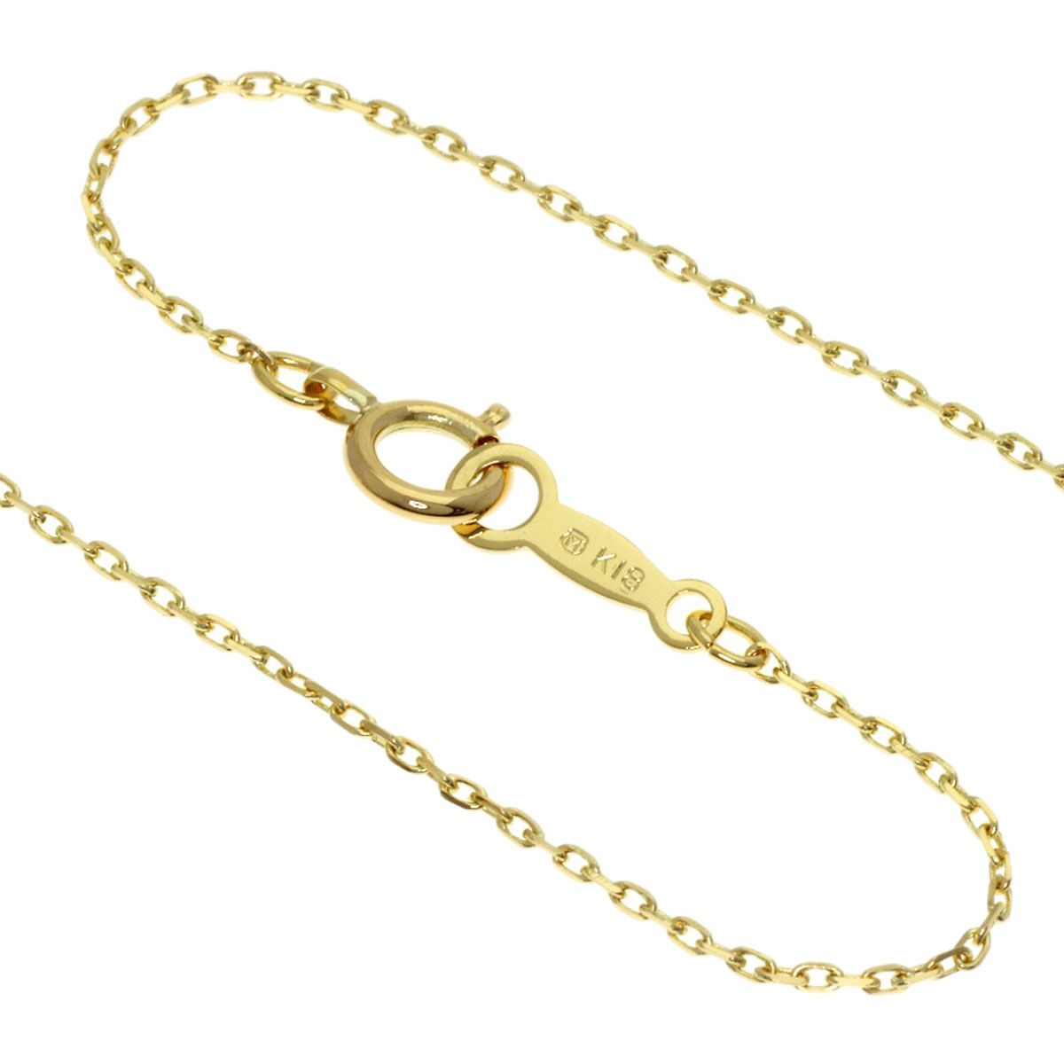 MIKIMOTO pearl diamond necklace in 18K yellow gold with 42cm chain for women
