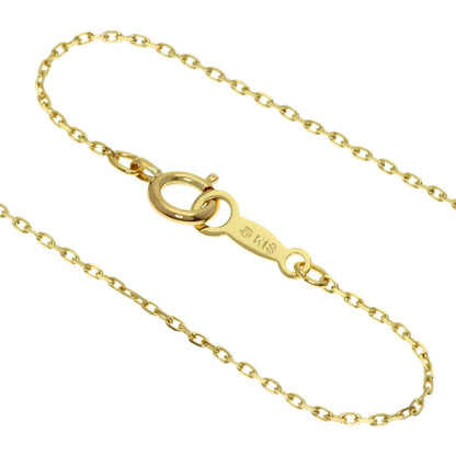 MIKIMOTO pearl diamond necklace in 18K yellow gold with 42cm chain for women