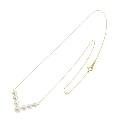 Akoya Pearl Necklace 90333548 in 18k yellow gold with 6.4-5.0 mm pearls and adjustable 42.5 cm length
