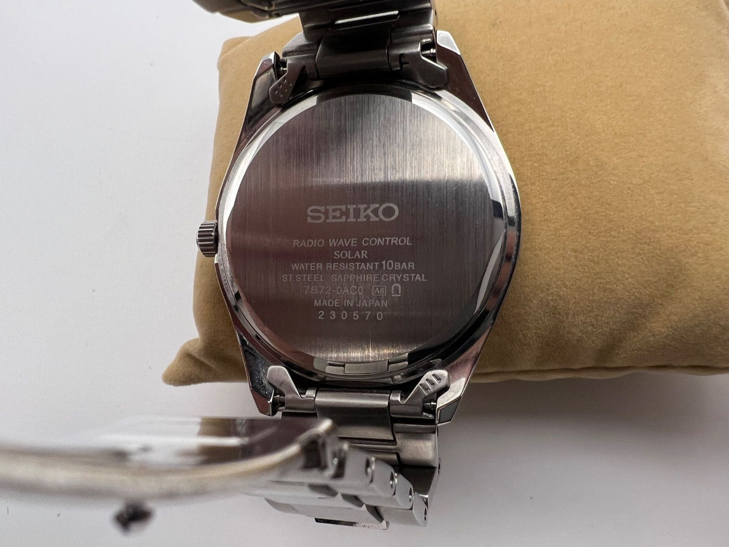 SEIKO SBTM321 Solar Men's Watch — Japanese